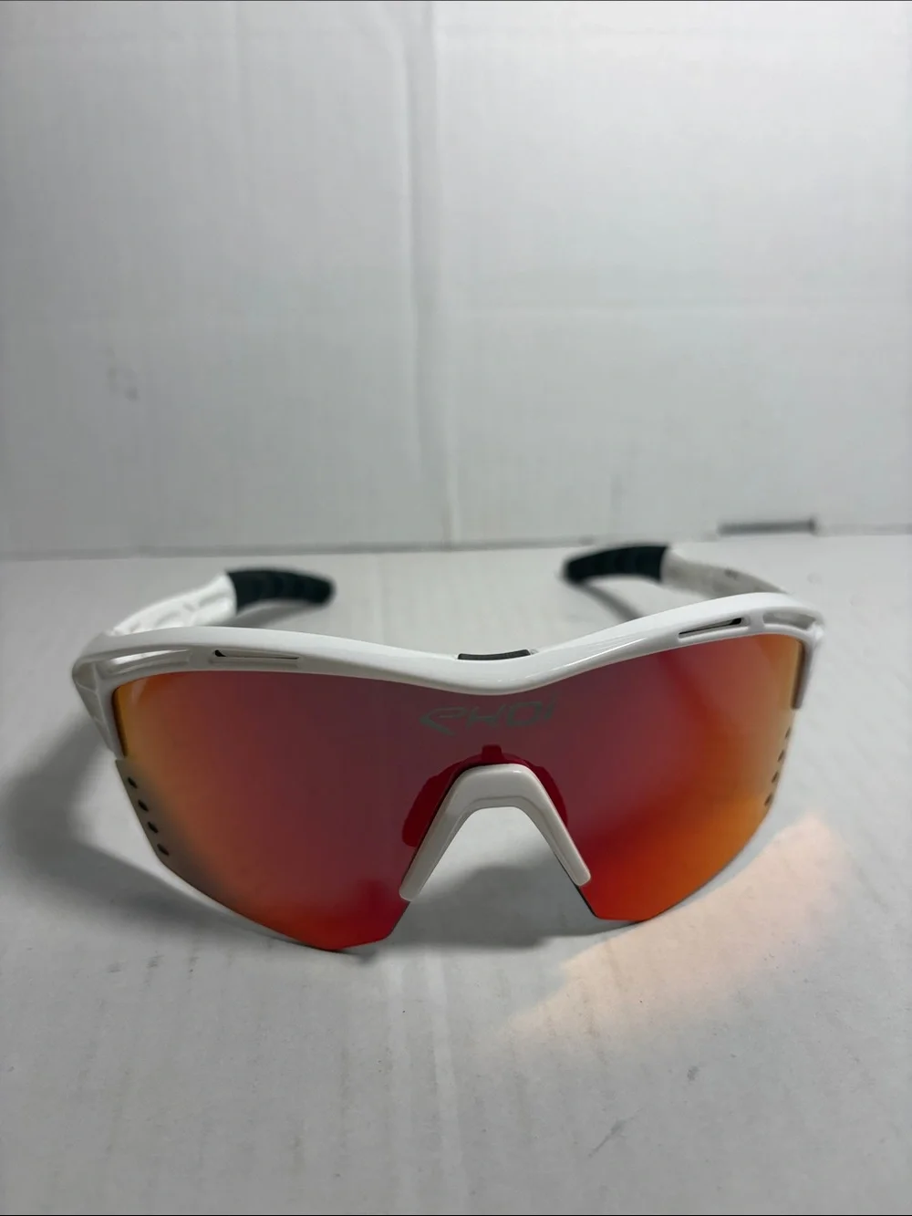 Ekoï PERSOEVO4 Sunglasses White Red Cat.3